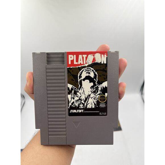 Platoon (Nintendo Entertainment System NES) Authentic CIB Complete - Picture 6 of 14